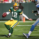 Image for article titled Aaron Rodgers's Throwing Shoulder Is "Banged Up"